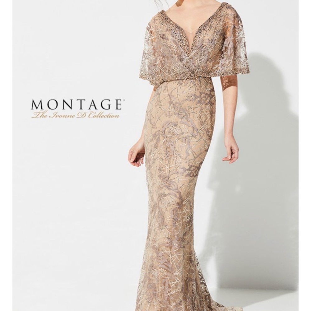 Moncheri Montage Ivonne D Mother of the Bride Dress.